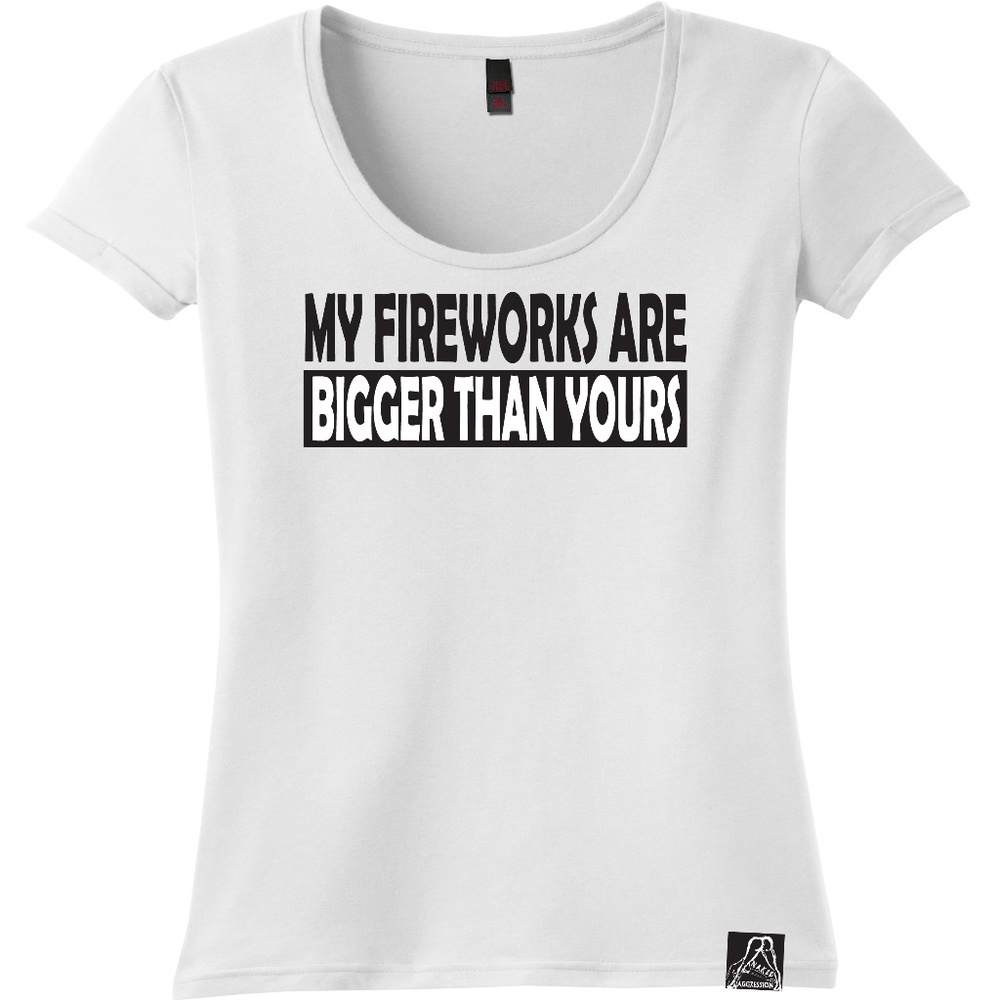 4TH of JULY LADY T-SHIRT TEE FUNNY HOLIDAY WEAR